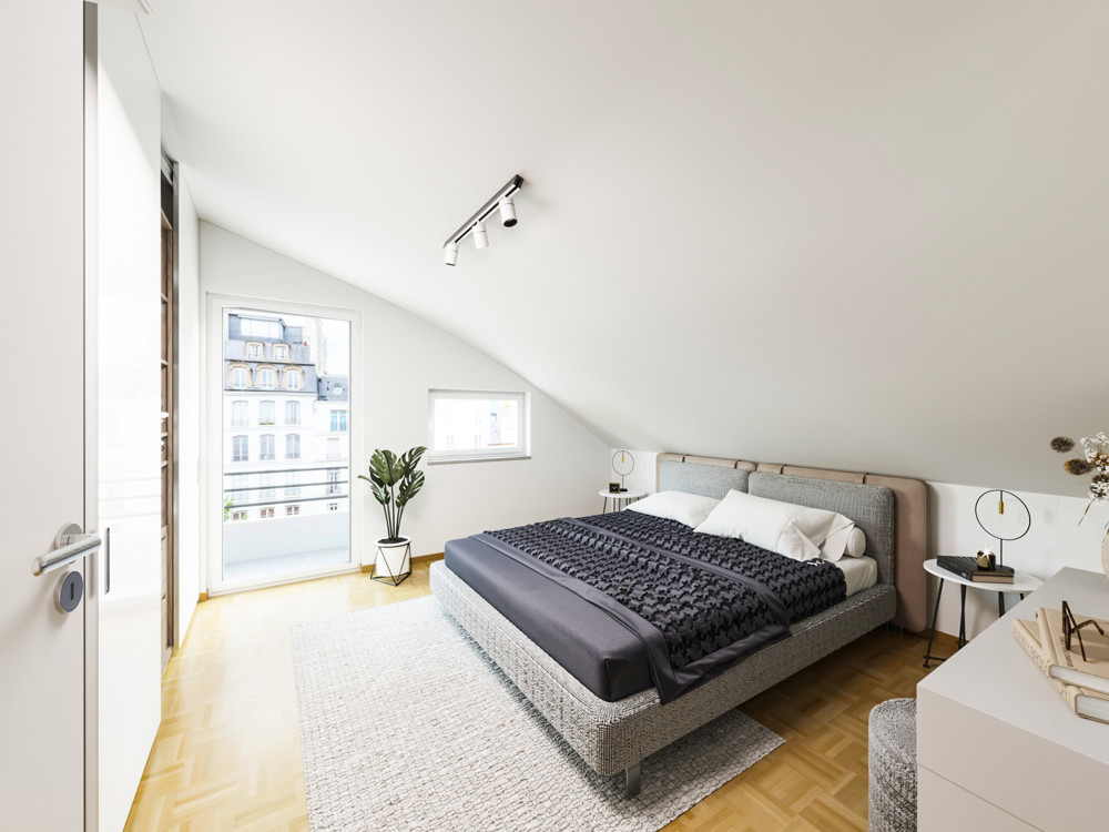 Kapitalanlage: Vermietete Dachgeschosswohnung in Unna-Mitte! Mit Stellplatz, Balkon und Aufzug!