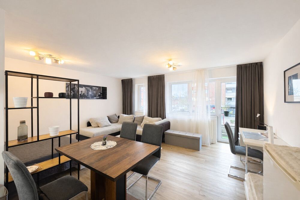 Renoviertes Apartment in Münster-Hiltrup! Mit Einbauküche, Balkon und Garage!