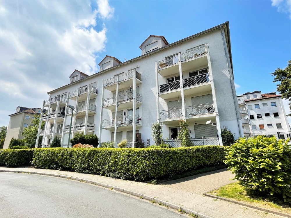 Zwei-Zimmer-Erdgeschosswohnung in Essen-Gerschede! Mit Balkon und Einbauküche!