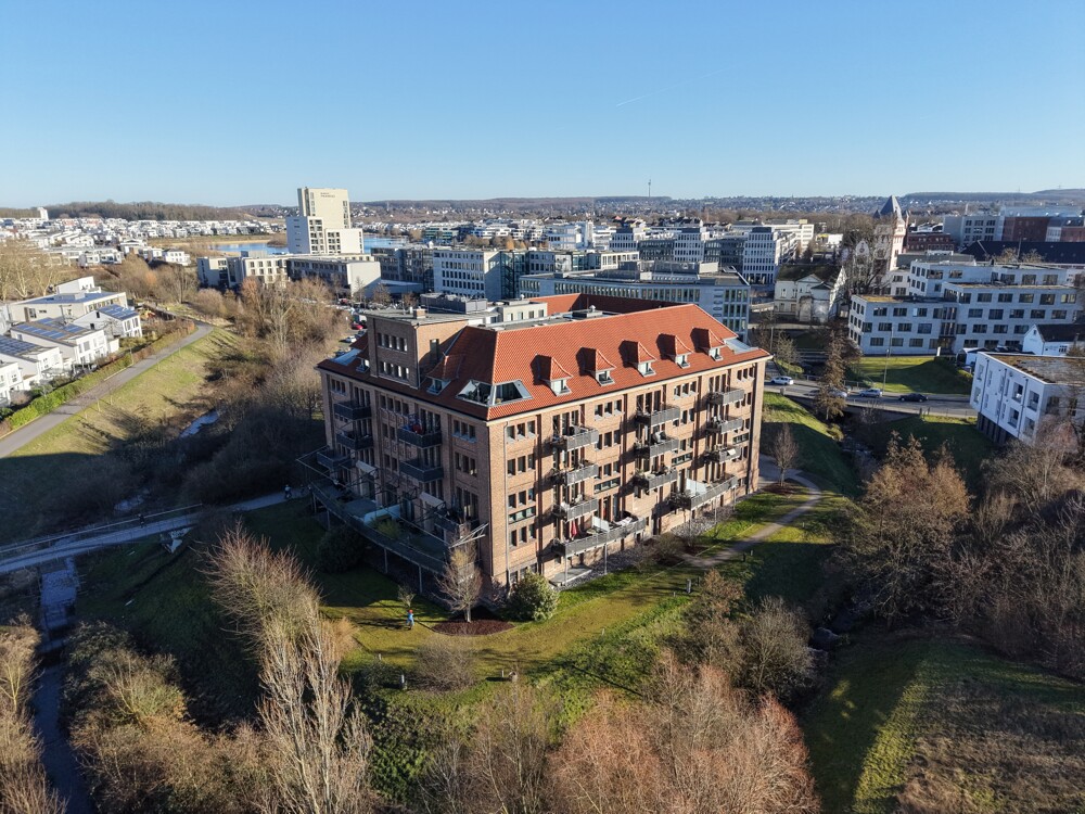 Vermietete 3-Zimmerwohnung im Magazingebäude am Phoenix-See Dortmund! Mit Küche, Stellplatz & Balkon