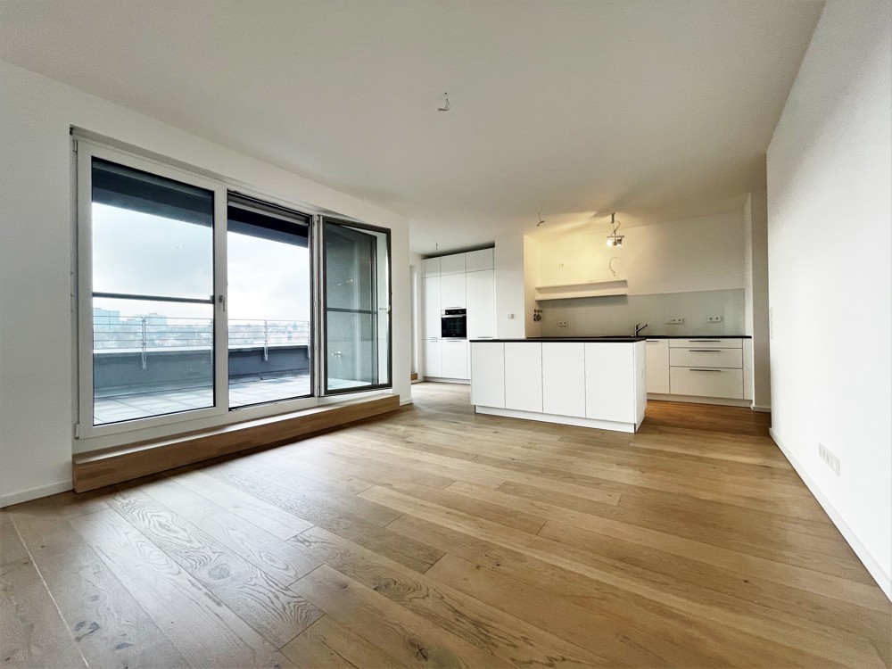 Penthouse-Wohnung am Phoenix-See Dortmund zu vermieten! Mit Küche, Dachterrasse und Stellplatz!